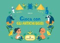 Cover-Bild zum Titel 'Gioca con gli antichi Egizi' von 'Celina Elmi'