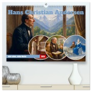 Cover-Bild zum Titel 'Hans Christian Andersen. Sein Leben, seine Werke (hochwertiger Premium Wandkalender 2026 DIN A2 quer), Kunstdruck in Hochglanz' von 'Steffani Lehmann'