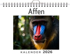 Cover-Bild zum Titel 'Affen' von 'Paul Huber'