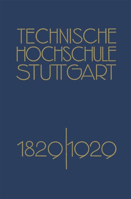 Festschrift der Technischen Hochschule Stuttgart - Richard Grammel