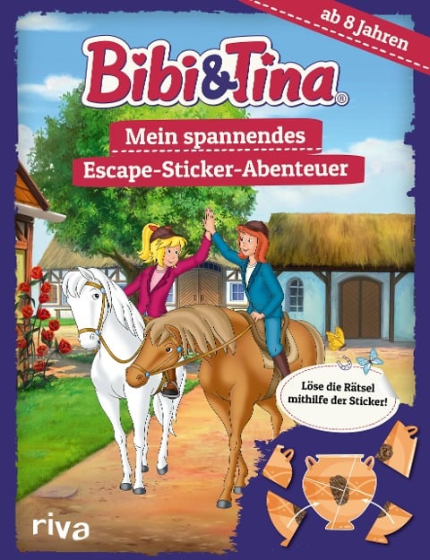 Bibi & Tina - Mein spannendes Escape-Sticker-Abenteuer - 