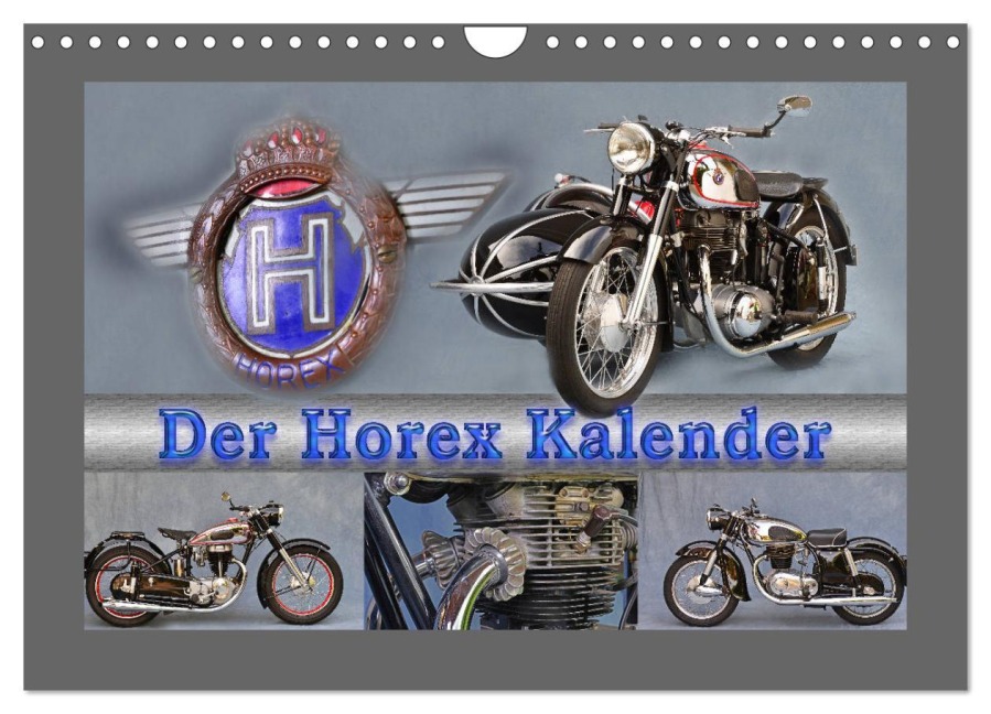 Der Horex Kalender (Wandkalender 2026 DIN A4 quer), CALVENDO Monatskalender - Ingo Laue