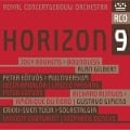 Cover-Bild zum Titel 'Horizon 9' von 'Peter/Apkalna RCO/Eötvös'