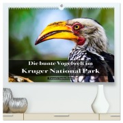 Cover-Bild zum Titel 'Die bunte Vogelwelt im Kruger National Park (hochwertiger Premium Wandkalender 2026 DIN A2 quer), Kunstdruck in Hochglanz' von 'Stephan Henting'