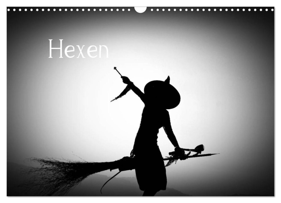 Hexen (Wandkalender 2026 DIN A3 quer), CALVENDO Monatskalender - Michel Villard