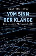 Cover-Bild zum Titel 'Vom Sinn der Klänge' von 'Klaus Peter Richter'