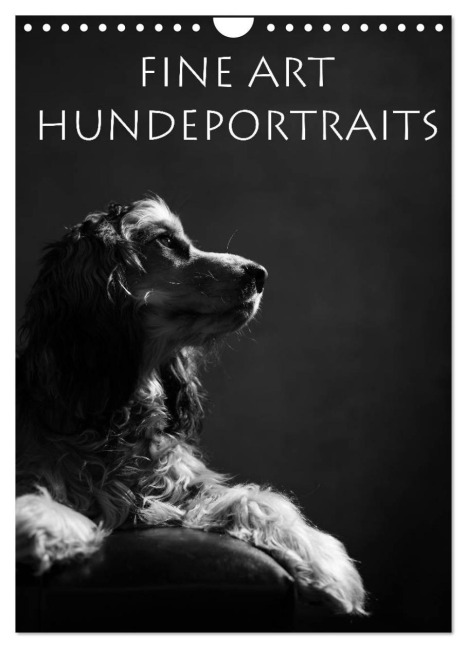 Fine Art Hundeportraits (Wandkalender 2026 DIN A4 hoch), CALVENDO Monatskalender - Jana Behr