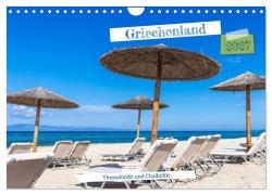 Cover-Bild zum Titel 'Griechenland - Thessaloniki und Chalkidiki (Wandkalender 2027 DIN A4 quer), CALVENDO Monatskalender' von 'Alexander Wolff'