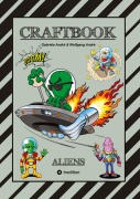 Cover-Bild zum Titel 'CRAFTBOOK - 100 SCIENCE FICTION MOTIVE - ALIEN - RAUMFAHRT - UFO - ASTRONAUTEN - KNIFFLIGE RÄTSEL - AUSSERIRDISCHE AUFGABEN - UNIVERSUM' von 'Gabriele André, Wolfgang André'