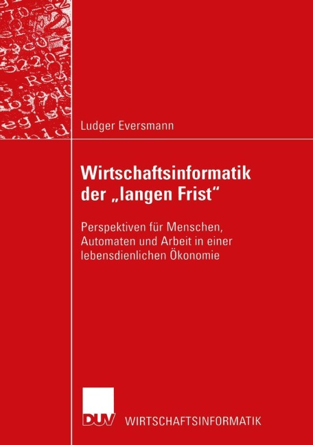 Wirtschaftsinformatik der "langen Frist" - Ludger Eversmann