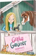Cover-Bild zum Titel 'Greta und Gauner 1: Zauberponys gibt es doch!' von 'Wiebke Rhodius'