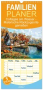 Cover-Bild zum Titel 'Familienplaner 2027 - Cottages am Wasser - Malerische Rückzugsorte genießen mit 5 Spalten (Wandkalender, 21 x 45 cm) CALVENDO' von 'Anja Frost'