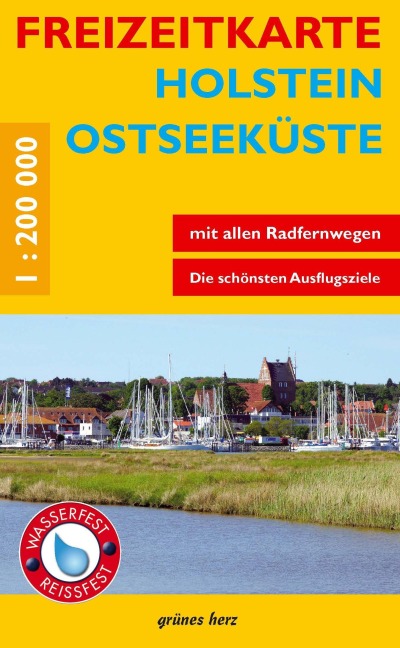 Freizeitkarte Holstein, Ostseeküste - 