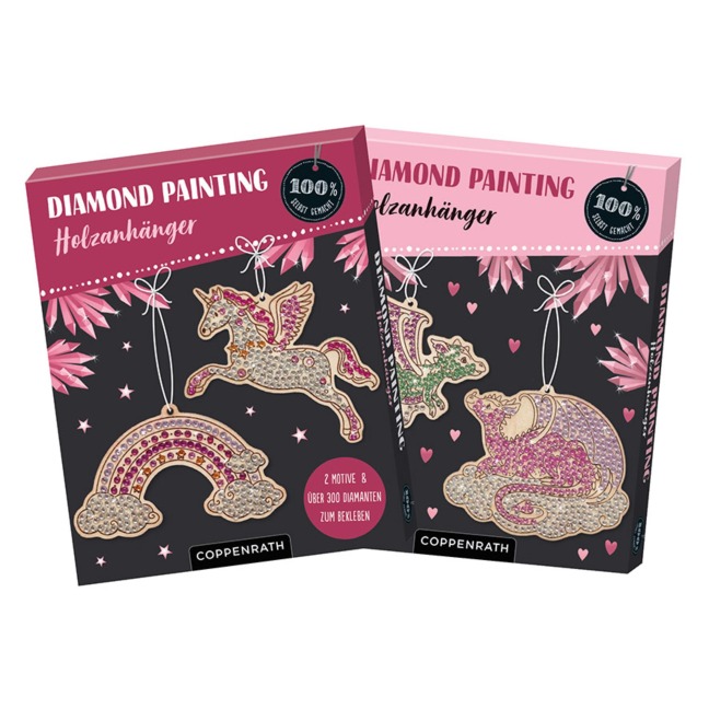 Diamond Painting Holzanhänger -  Diamond Painting Holzanhänger -
