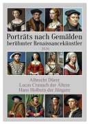 Cover-Bild zum Titel 'Porträts nach Gemälden berühmter Renaissancekünstler (Wandkalender 2026 DIN A3 hoch), CALVENDO Monatskalender' von 'Werner Braun'