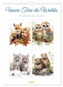 Unsere Tiere des Waldes (Wandkalender 2026 DIN A4 hoch), CALVENDO Monatskalender - Steffen Gierok-Latniak