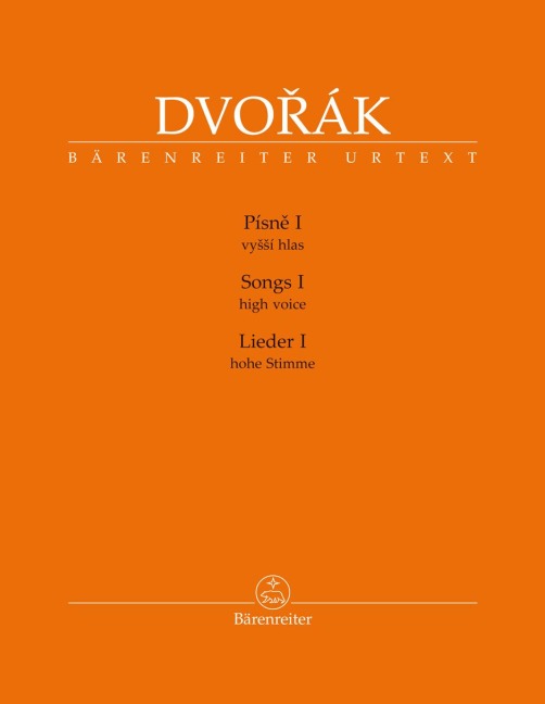 Lieder I für hohe Stimme - Antonín Dvorák