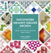 Cover-Bild zum Titel 'Patchwork Granny Square Decken' von 'Anita Gibney'