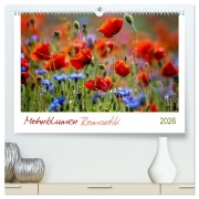 Mohnblumen Romantik (hochwertiger Premium Wandkalender 2026 DIN A2 quer), Kunstdruck in Hochglanz - Linda Geisdorf