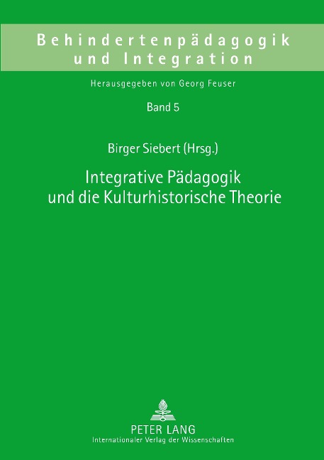 Integrative Pädagogik und die Kulturhistorische Theorie - 