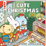 Cover-Bild zum Titel 'Cosy Coloring - Cute Christmas' von 'Anna Guillet'