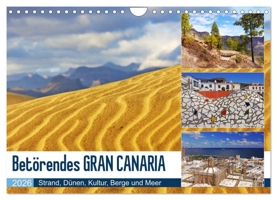Betörendes Gran Canaria (Wandkalender 2026 DIN A4 quer), CALVENDO Monatskalender - Lucy M. Laube