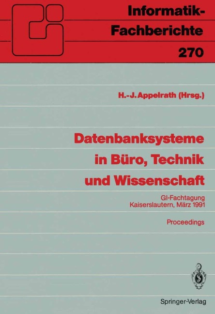 Datenbanksysteme in Büro, Technik und Wissenschaft - 