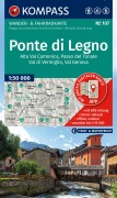 Cover-Bild zum Titel 'KOMPASS Wanderkarte 107 Ponte di Legno, Alta Val Camonica, Passo del Tonale, Val di Vermiglio, Val Genova 1:50.000' von ''