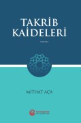 Cover-Bild zum Titel 'Takrib Kaideleri' von 'Mithat Aca'