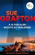 Cover-Bild zum Titel 'A is for Alibi: Nichts zu verlieren' von 'Sue Grafton'