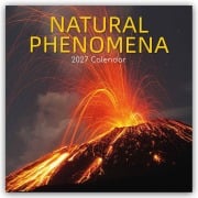 Cover-Bild zum Titel 'Natural Phenomena - Naturphänomene 2027 - 16-Monatskalender' von 'Gifted Stationery Co. Ltd'