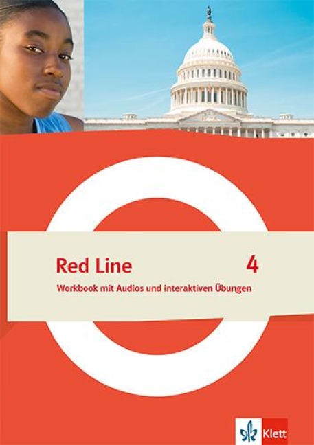 Red Line 4. Workbook mit Audios und interaktiven Übungen Klasse 8 - 