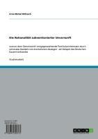 Die Rationalität subventionierter Unvernunft - Arne Michel Mittasch
