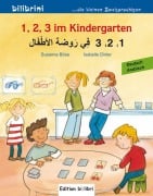Cover-Bild zum Titel '1, 2, 3 im Kindergarten. Kinderbuch Deutsch-Arabisch' von 'Susanne Böse, Isabelle Dinter'