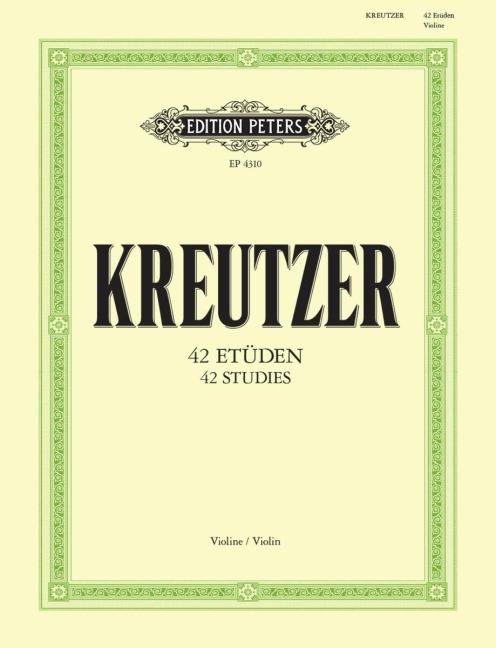 42 Etüden (Capricen) - Rodolphe Kreutzer