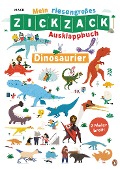 Mein riesengroßes ZICKZACK Ausklappbuch - Dinosaurier - Makii