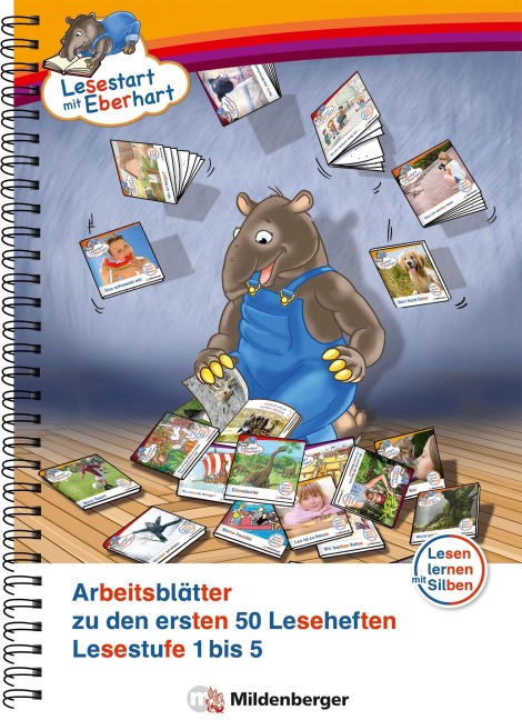 Lesestart mit Eberhart - Arbeitsblätter zu den ersten 50 Leseheften - Nicole Brandau, Stefanie Drecktrah