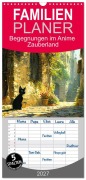 Cover-Bild zum Titel 'Familienplaner 2027 - Begegnungen im Anime Zauberland mit 5 Spalten (Wandkalender, 21 x 45 cm) CALVENDO' von 'Kerstin Waurick'