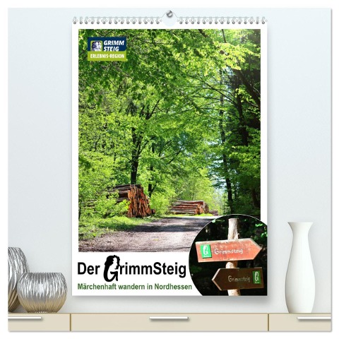 Der Grimmsteig (hochwertiger Premium Wandkalender 2025 DIN A2 hoch), Kunstdruck in Hochglanz - Sabine Löwer