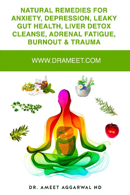Natural remedies for Anxiety, Depression, Leaky Gut Health, Liver Detox Cleanse, Adrenal Fatigue, Burnout & Trauma - Ameet Aggarwal Nd