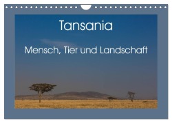 Tansania - Mensch, Tier und Landschaft (Wandkalender 2026 DIN A4 quer), CALVENDO Monatskalender - Salke Hartung