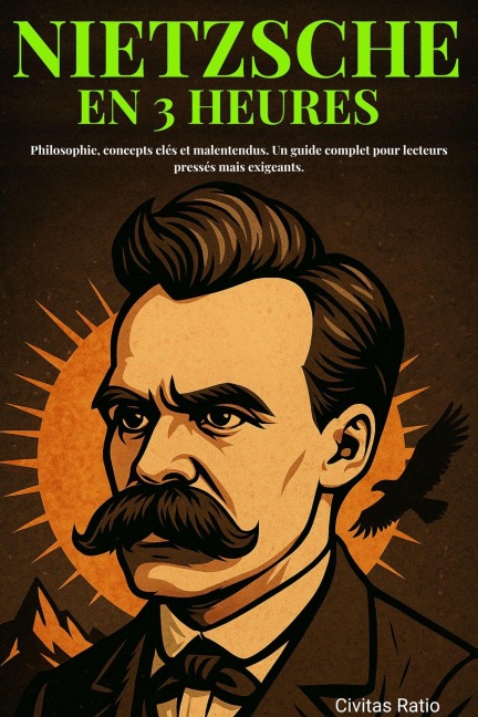 Nietzsche en 3 Heures: Philosophie, concepts clés et malentendus. Un guide complet pour lecteurs pressés mais exigeants. - Civitas Ratio