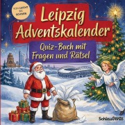 Cover-Bild zum Titel 'Leipzig-Adventskalender: Quiz-Buch mit Fragen und Rätsel' von 'Schlauvento Interactive'