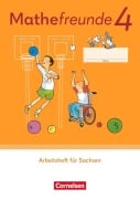 Cover-Bild zum Titel 'Mathefreunde 4. Schuljahr - Ausgabe Sachsen 2022 - Arbeitsheft' von ''