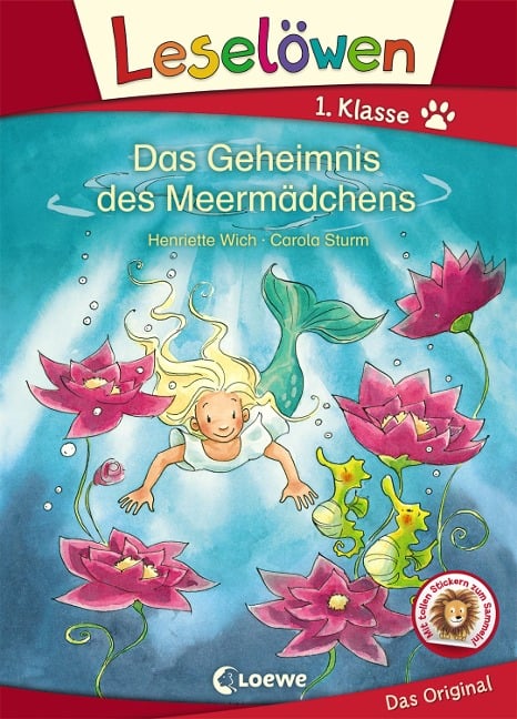 Leselöwen 1. Klasse - Das Geheimnis des Meermädchens - Henriette Wich