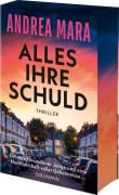 Cover-Bild zum Titel 'Alles ihre Schuld' von 'Andrea Mara'