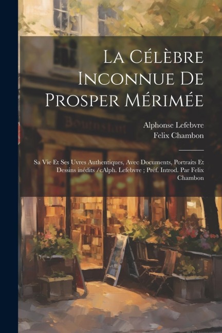 La célèbre inconnue de Prosper Mérimée: Sa vie et ses uvres authentiques, avec documents, portraits et dessins inédits /cAlph. Lefebvre; préf. introd. - Alphonse Lefebvre, Felix Chambon
