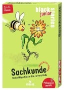 Cover-Bild zum Titel 'black stories junior Spielerisch lernen Sachkunde' von 'Anja Wrede'