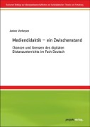 Cover-Bild zum Titel 'Mediendidaktik - ein Zwischenstand' von 'Janine Verheyen'