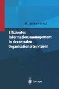 Cover-Bild zum Titel 'Effizientes Informationsmanagement in dezentralen Organisationsstrukturen' von ''